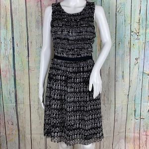 Anthropologie Postmark Swiss Dots Floral Dress